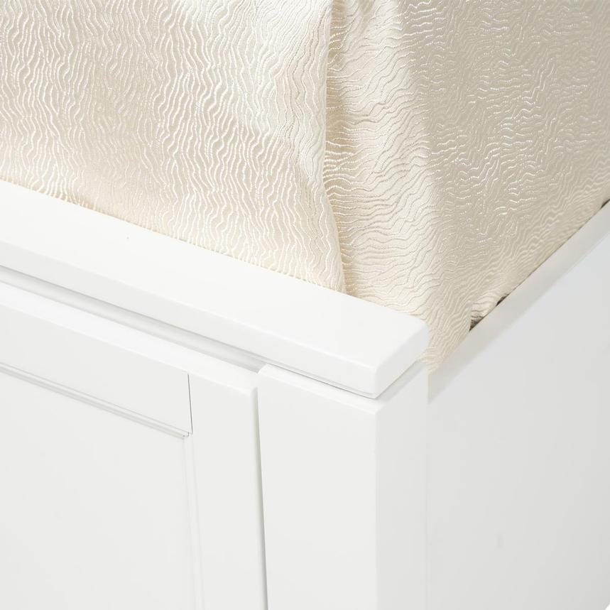 Eason White Full Storage Bed alternate image, 7 of 9 images.