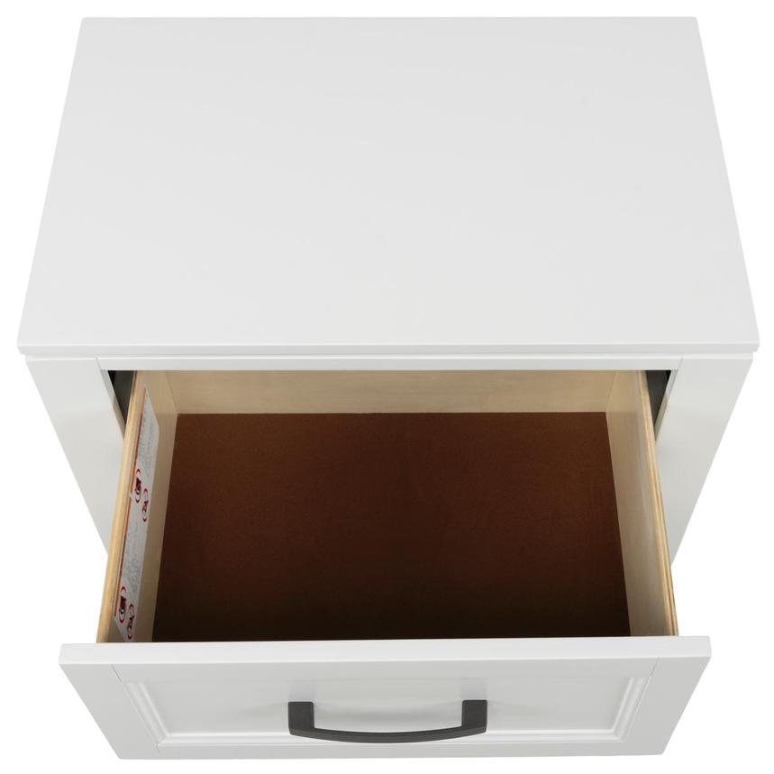 Eason White Nightstand  alternate image, 6 of 10 images.