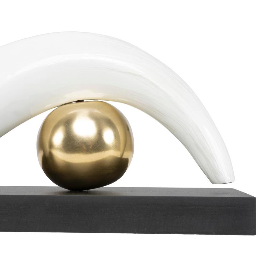 Snail Il White Sculpture  alternate image, 4 of 6 images.