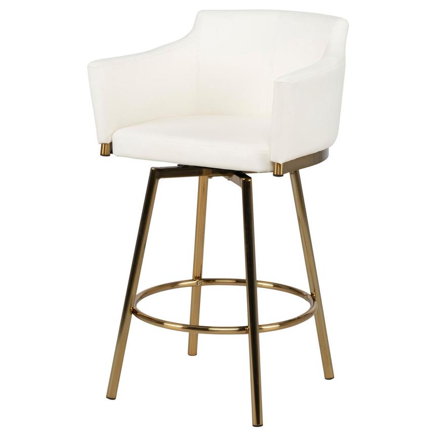 Dusty Gold Swivel Counter Stool  main image, 1 of 8 images.