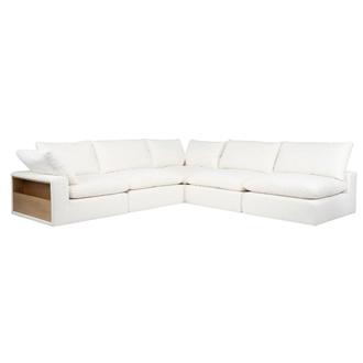 Reeff Corner Sofa with 5PCS/3 Armless Chairs
