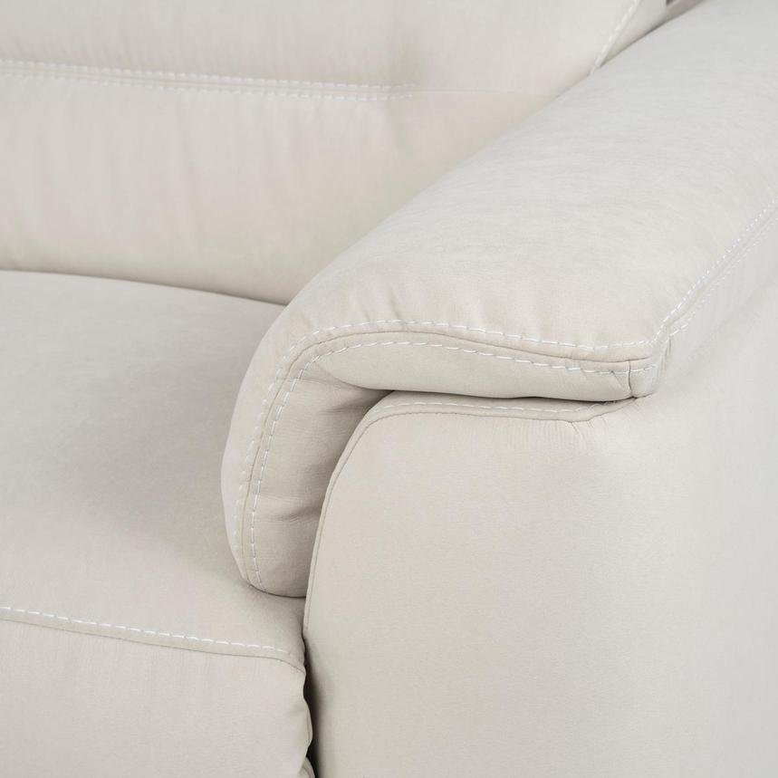 Claribel II Ivory Power Reclining Sectional with 5PCS/2PWR  alternate image, 8 of 10 images.
