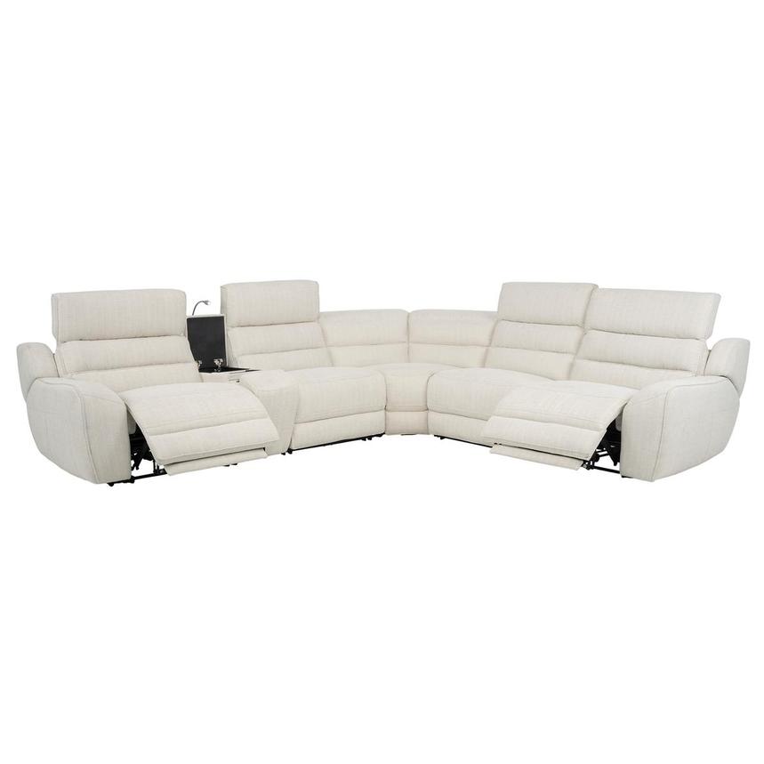 Astro Power Reclining Sectional with 6PCS/2PWR  alternate image, 2 of 15 images.