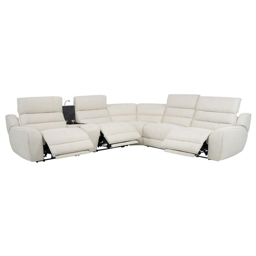 Astro Power Reclining Sectional with 6PCS/3PWR  alternate image, 2 of 15 images.