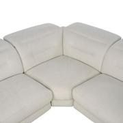Claribel II Ivory Power Reclining Sectional with 7PCS/3PWR  alternate image, 5 of 13 images.