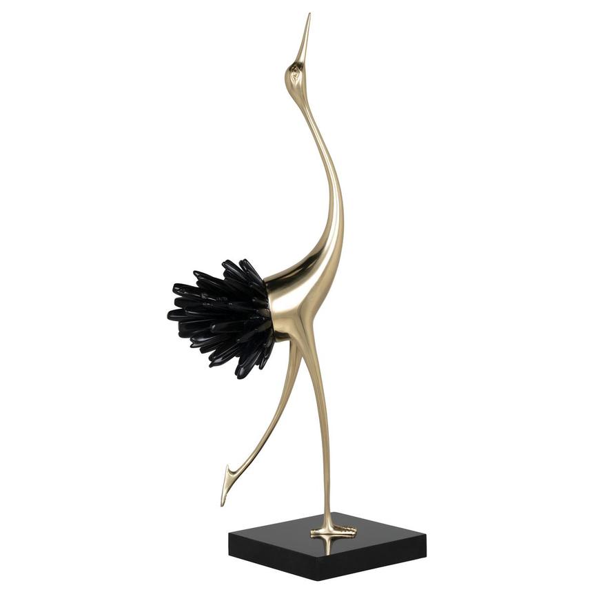 Majestic Swan Gold Sculpture alternate image, 2 of 8 images.