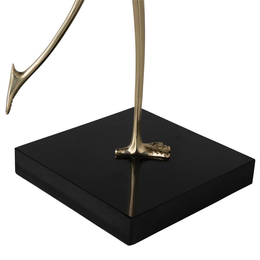 Majestic Swan Gold Sculpture alternate image, 7 of 8 images.