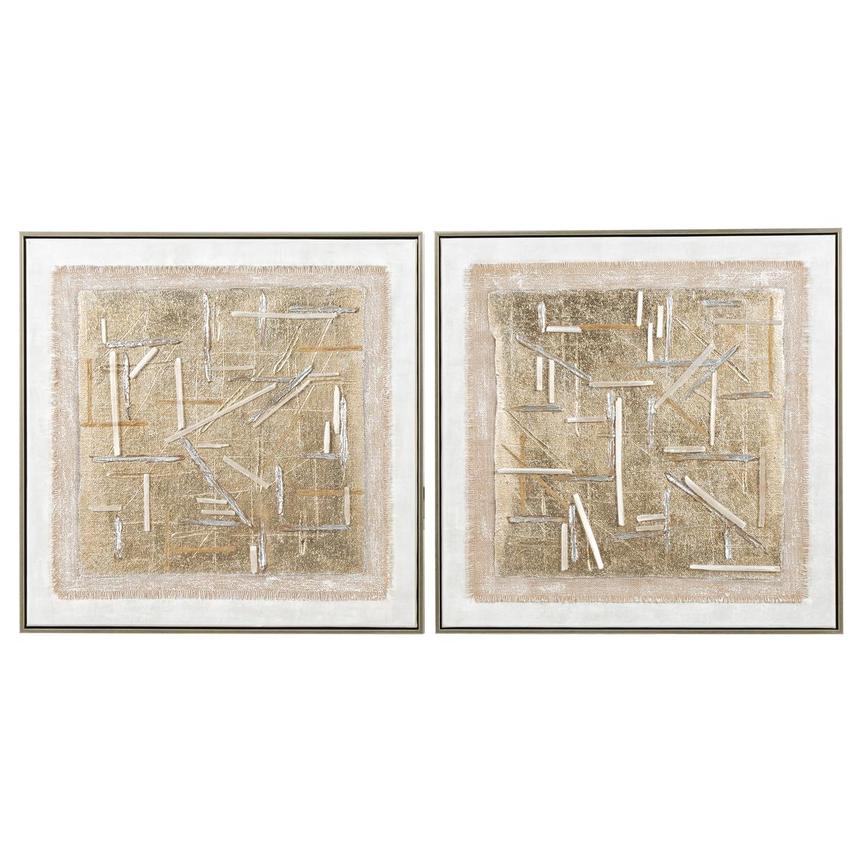 Timeless Composition Set of 2 Canvas Wall Art  main image, 1 of 7 images.