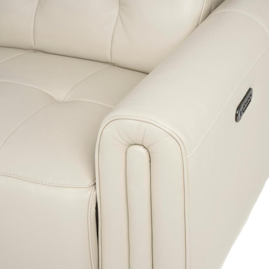 Dolomite Cream 2.0 Leather Power Reclining Sectional with 5PCS/2PWR  alternate image, 8 of 12 images.