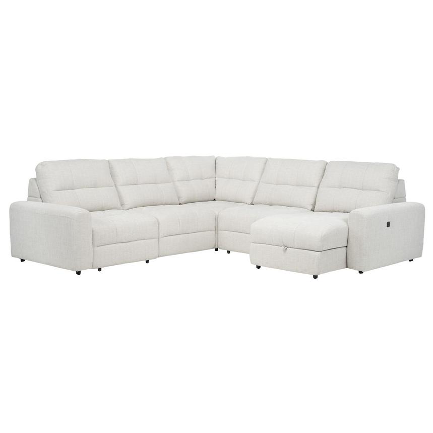 Depot Sliding Sectional w/Right Chaise with 5PCS/2PWR  main image, 1 of 10 images.