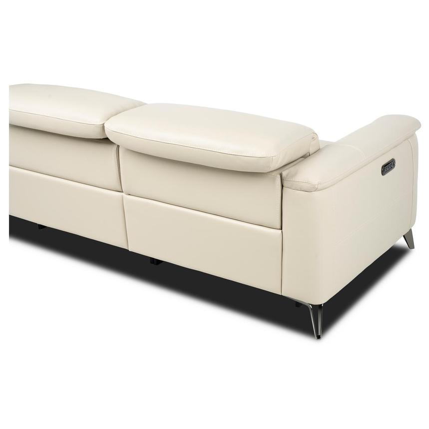 Anabel Cream 2.0 Leather Power Reclining Sectional with 5PCS/3PWR  alternate image, 4 of 4 images.