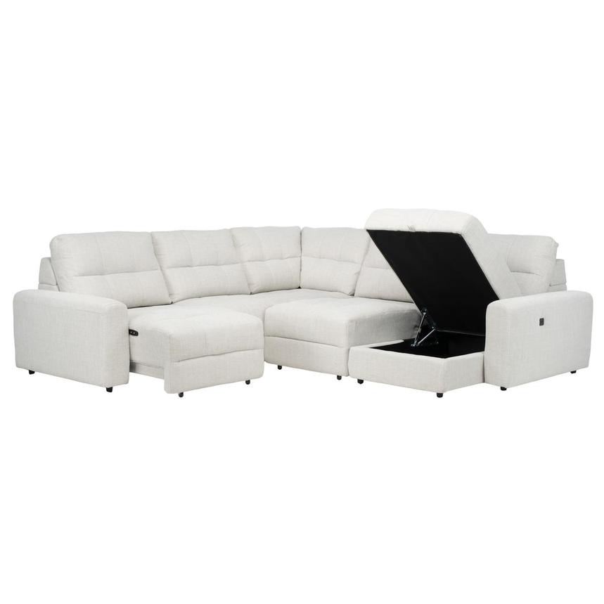 Depot Sliding Sectional w/Right Chaise with 5PCS/2PWR alternate image, 2 of 10 images.