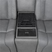 Cobalt 6PCS/3PWR Leather Power Reclining Sectional w/Beverage Cooler  alternate image, 6 of 19 images.