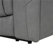 Cobalt 6PCS/3PWR Leather Power Reclining Sectional w/Beverage Cooler  alternate image, 16 of 19 images.