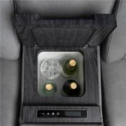 Cobalt 7PCS/3PWR Leather Power Reclining Sectional w/Beverage Cooler  alternate image, 10 of 18 images.