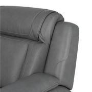 Cobalt 7PCS/3PWR Leather Power Reclining Sectional w/Beverage Cooler  alternate image, 13 of 18 images.