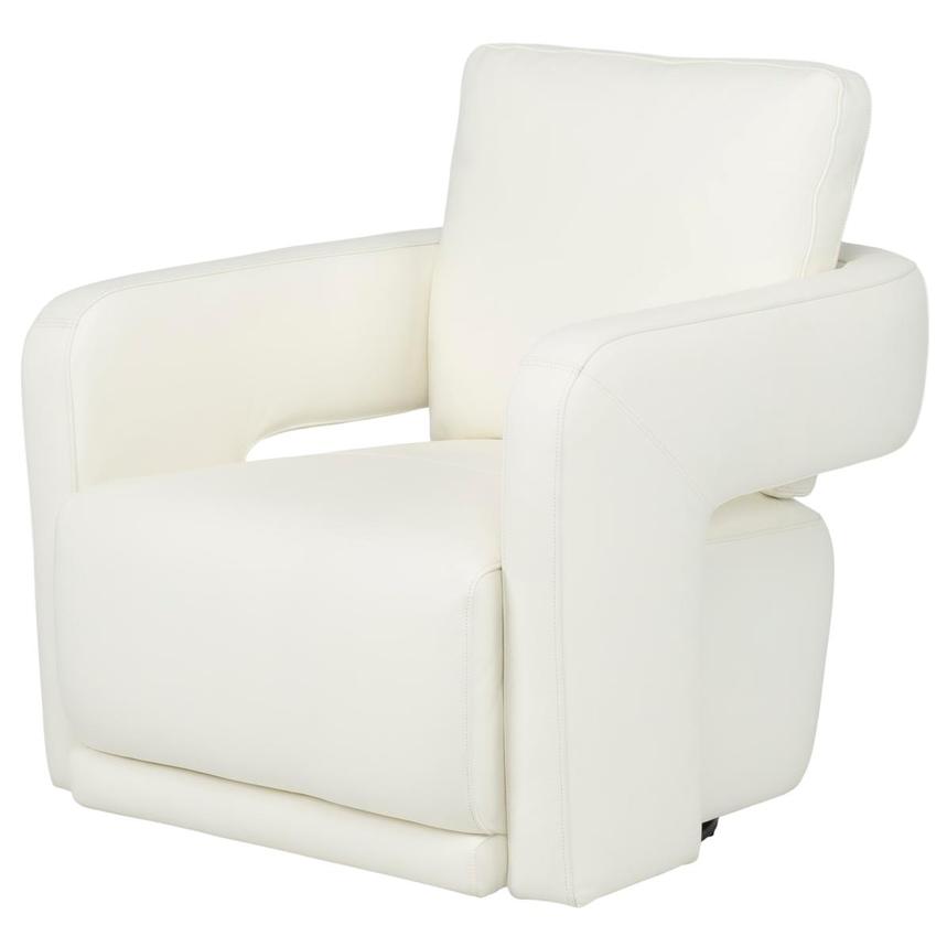 Carmello White Swivel Chair  main image, 1 of 7 images.