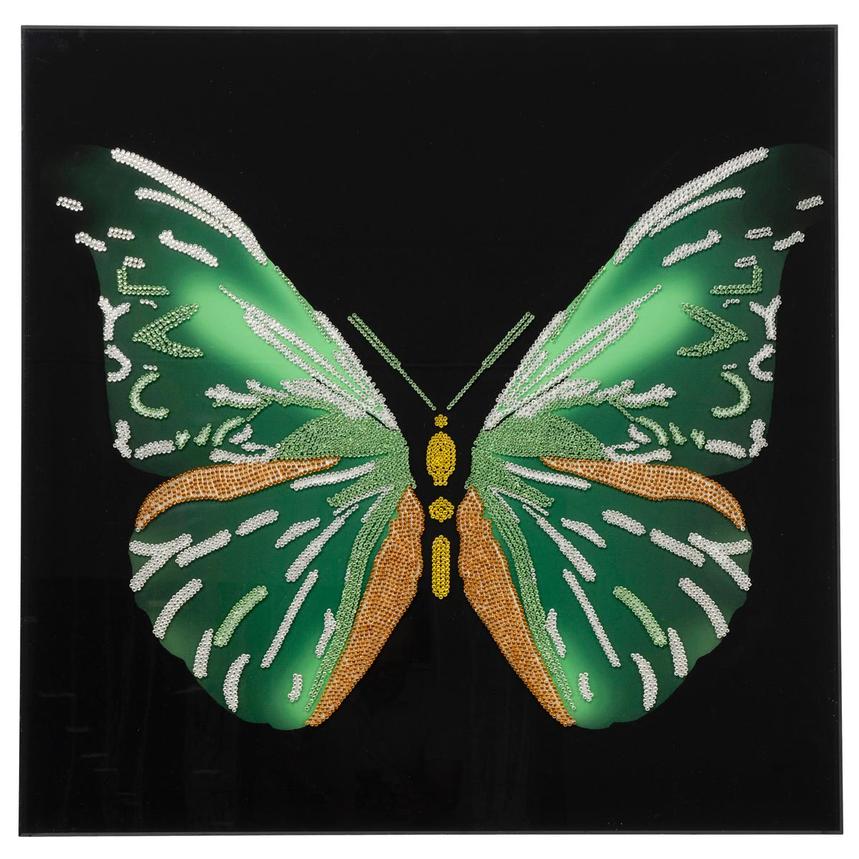 Emerald Flight Acrylic Wall Art  main image, 1 of 4 images.