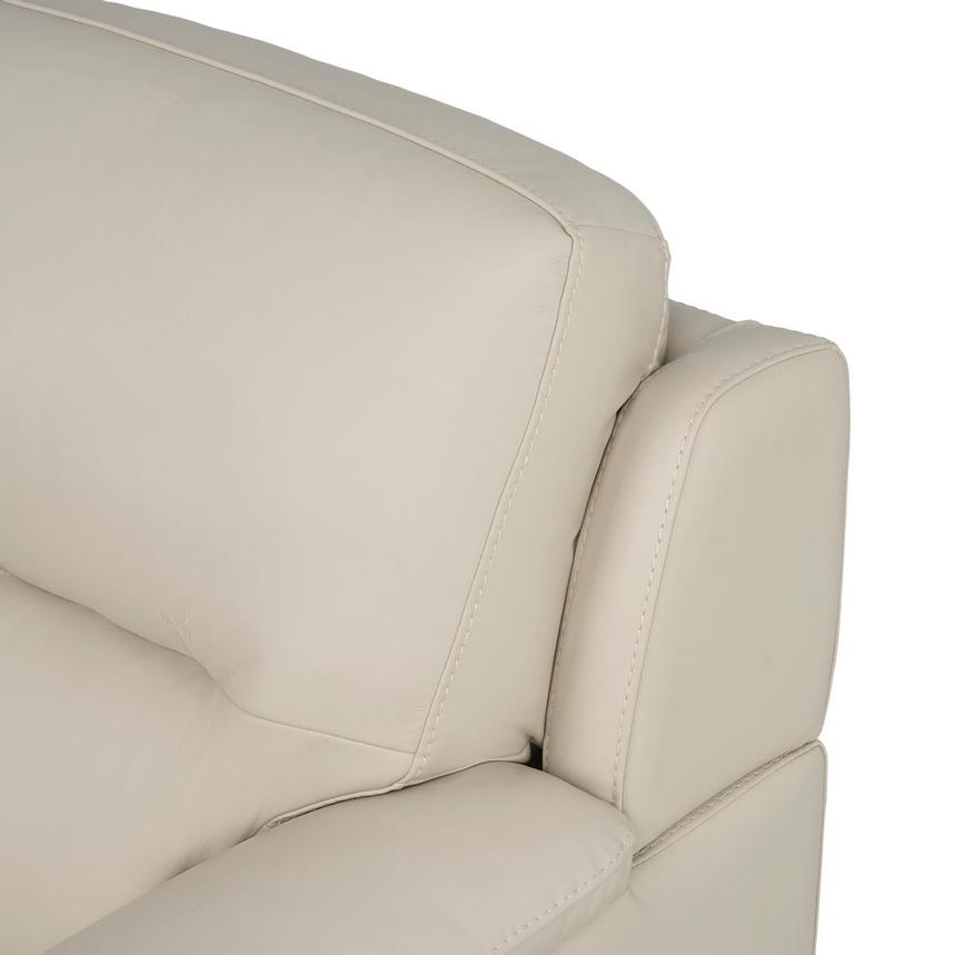 Bali Cream Leather Arm Chair  alternate image, 5 of 7 images.