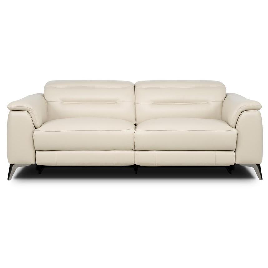Anabel Cream 2.0 Leather Power Reclining Sofa  main image, 1 of 8 images.