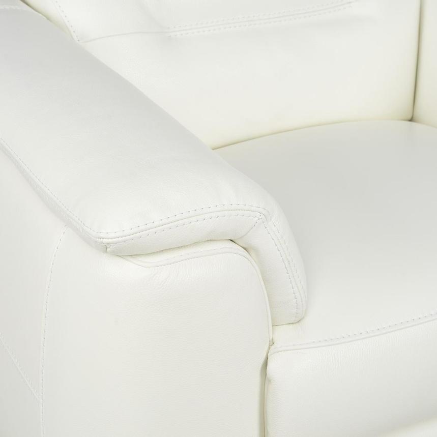 Anabel White 2.0 Leather Power Recliner  alternate image, 9 of 11 images.