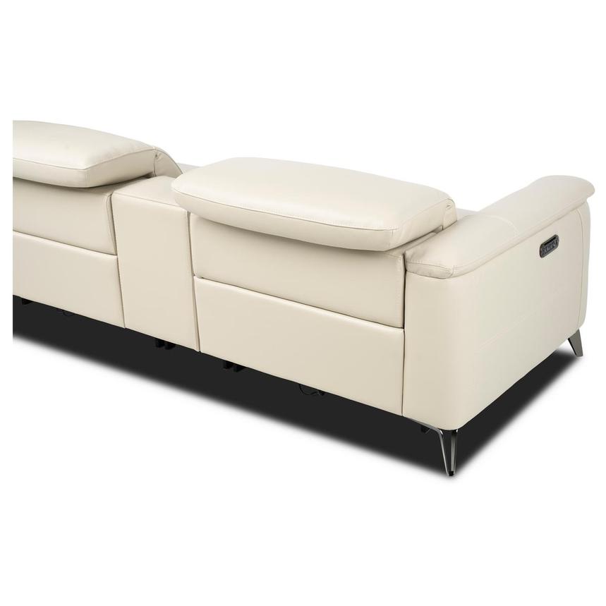 Anabel Cream 2.0 Home Theater Leather Seating with 5PCS/2PWR  alternate image, 4 of 4 images.