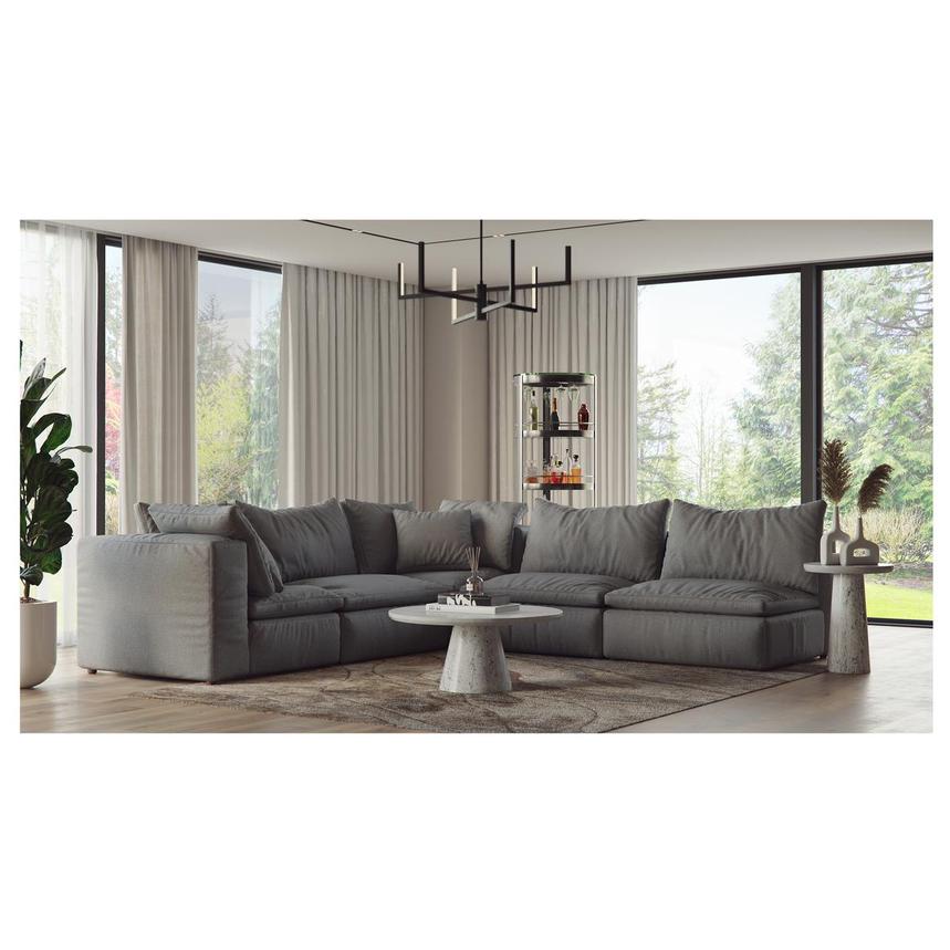 Nube Gray Sofa  alternate image, 2 of 9 images.