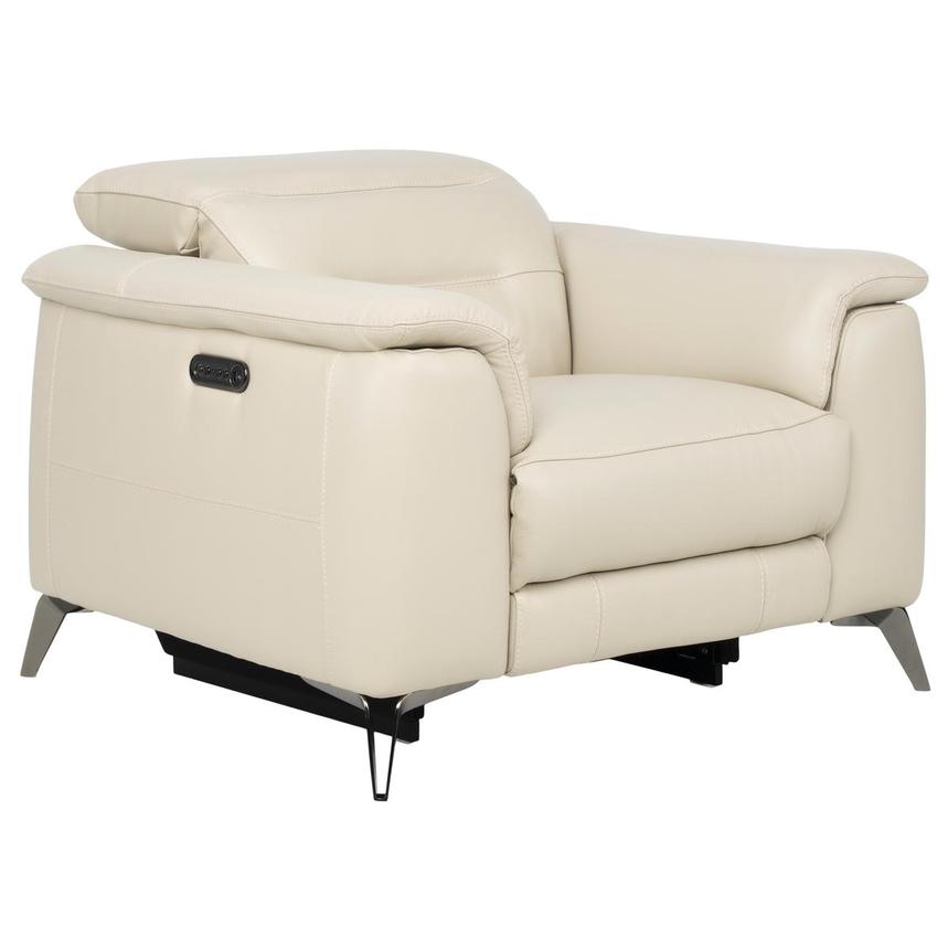 Anabel Cream 2.0 Leather Power Recliner alternate image, 5 of 12 images.