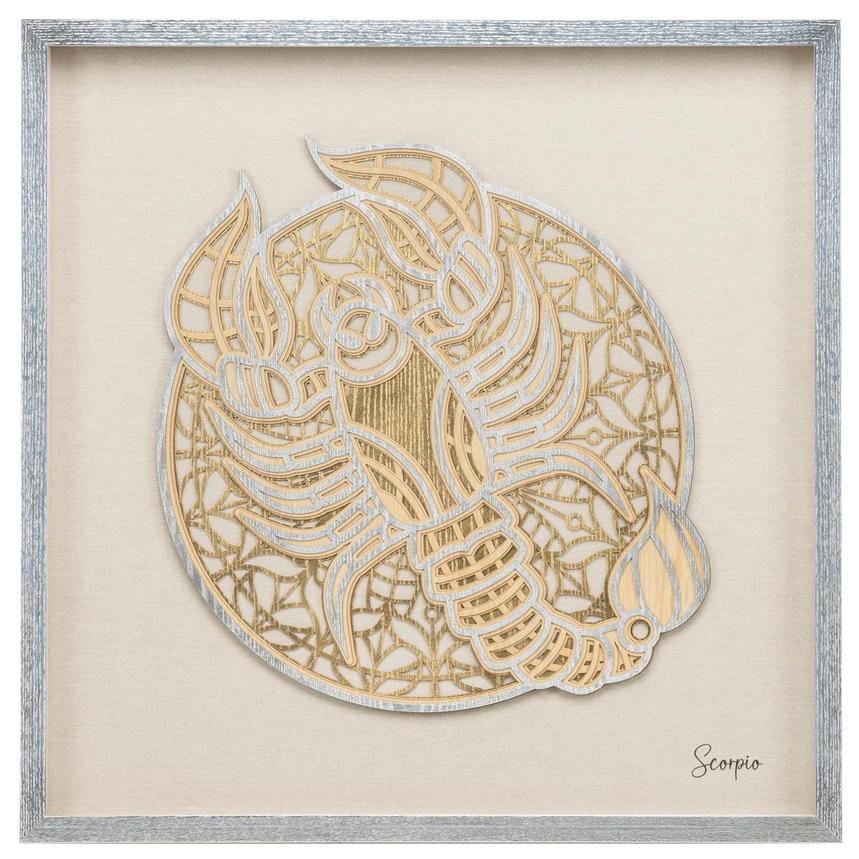 Scorpio Zodiac Shadow Box  main image, 1 of 7 images.