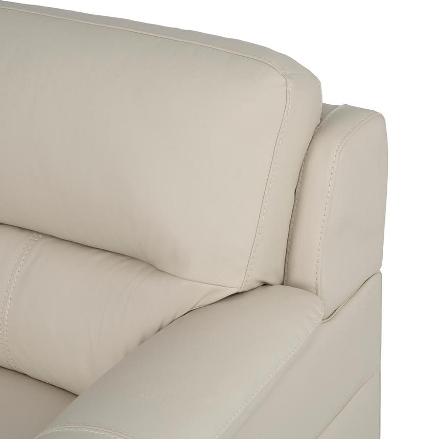 Bali Cream Leather Sofa  alternate image, 5 of 7 images.