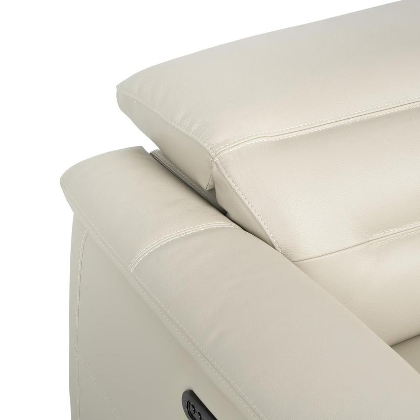 Anabel Cream 2.0 Leather Power Reclining Sofa alternate image, 5 of 8 images.