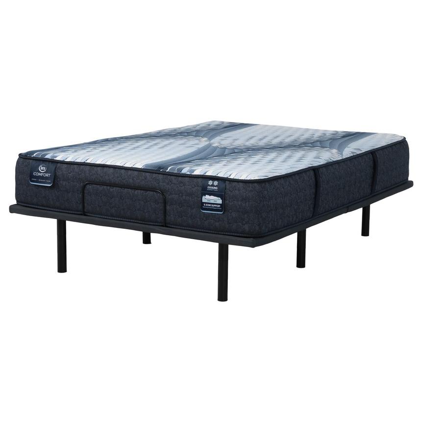 Elana-Firm Twin XL Mattress w/Baselogic Silver Powered Base by Serta and Beautyrest  main image, 1 of 6 images.