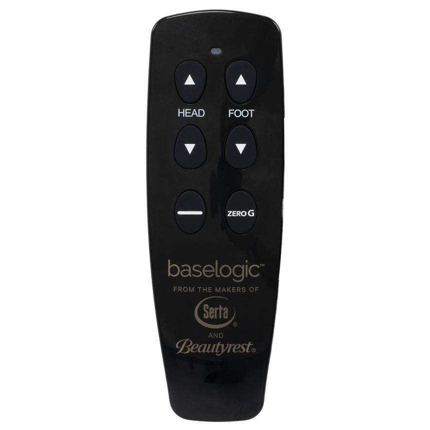 Aspire-Plush King Mattress w/Baselogic Silver Powered Base by Serta and Beautyrest  alternate image, 6 of 7 images.