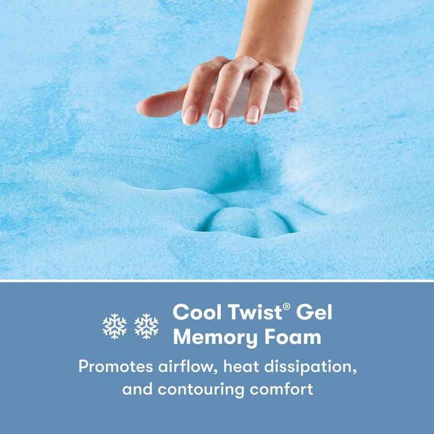 Kendal-Medium Full Mattress w/Baselogic Silver Powered Base by Serta and Beautyrest  alternate image, 9 of 10 images.