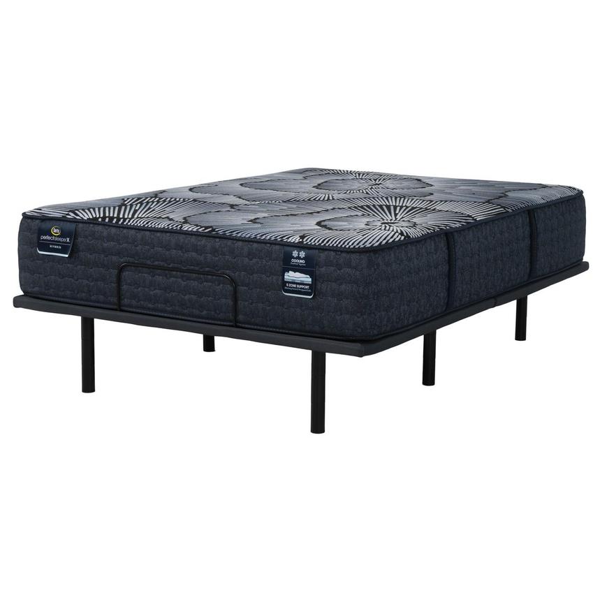 Kendal-Medium Twin XL Mattress w/Baselogic Silver Powered Base by Serta and Beautyrest  main image, 1 of 10 images.