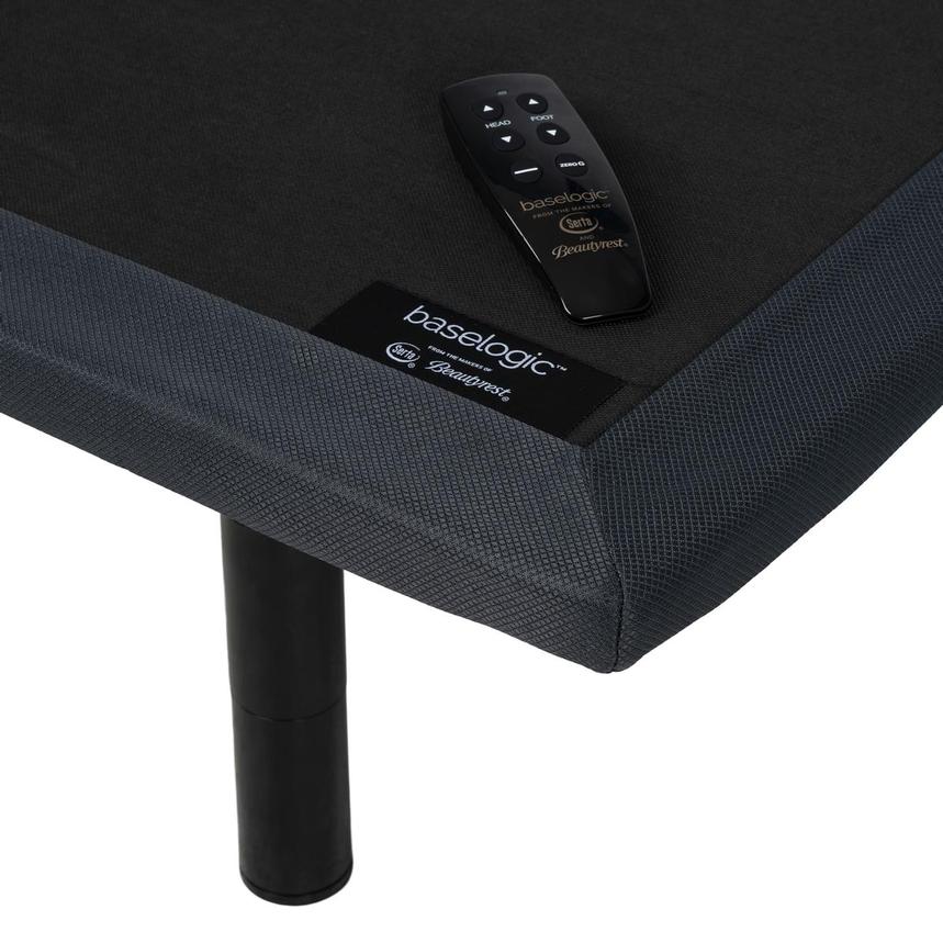 Kendal-Medium Queen Mattress w/Baselogic Silver Powered Base by Serta and Beautyrest  alternate image, 4 of 10 images.