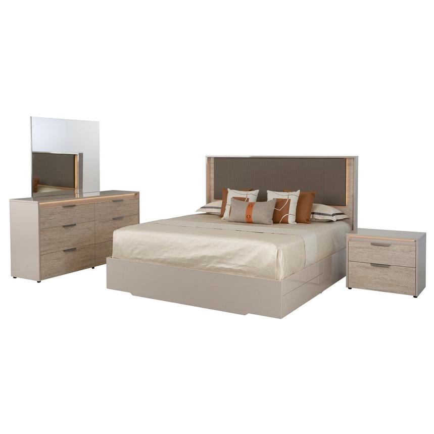 Lulia 4-Piece King Bedroom Set  main image, 1 of 5 images.