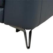 Anabel 2.0 Blue Leather Power Reclining Sectional with 6PCS/3PWR  alternate image, 12 of 13 images.