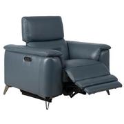 Anabel 2.0 Blue Power Recliner  alternate image, 8 of 12 images.