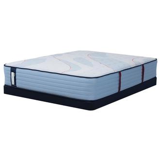 Plus Plainfield Uf Full Mattress w/Low Foundation by Sealy Posturepedic Plus