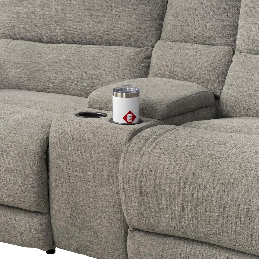 Sahara Power Reclining Loveseat with 6PCS/3PWR alternate image, 5 of 12 images.