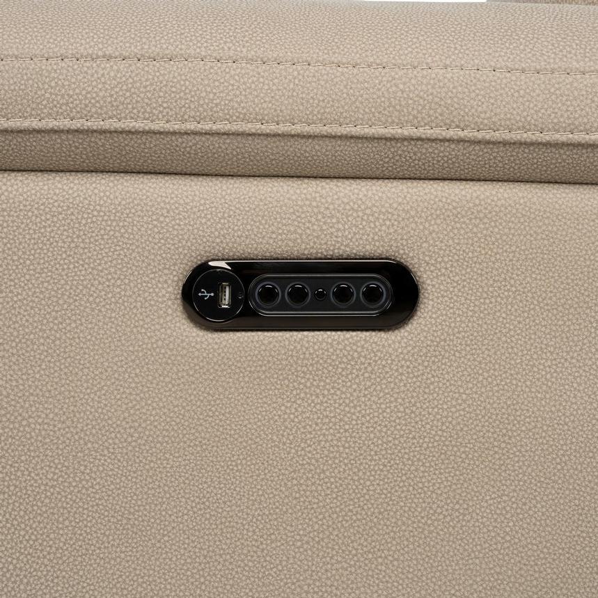 Karly Beige Home Theater Seating with 5PCS/3PWR  alternate image, 11 of 11 images.