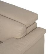 Karly Beige Home Theater Seating with 5PCS/2PWR  alternate image, 7 of 11 images.