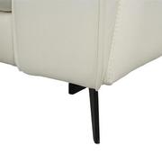 Luke 2.0 White Leather Power Reclining Sectional with 5PCS/2PWR  alternate image, 12 of 13 images.