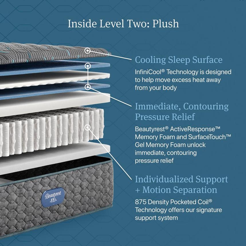 Level Two Plush King Mattress by Beautyrest  alternate image, 3 of 7 images.