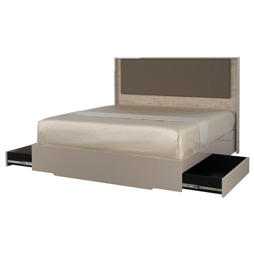 Lulia King Storage Bed alternate image, 2 of 9 images.