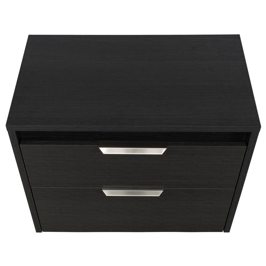 Ema Black Nightstand  alternate image, 6 of 10 images.