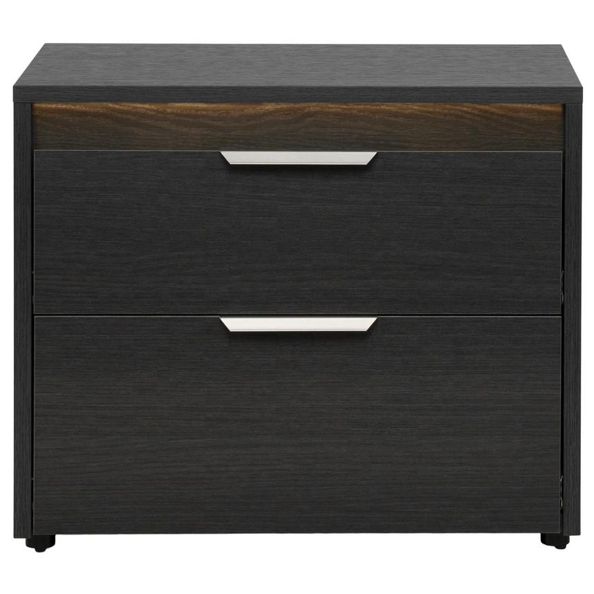 Ema Black Nightstand  main image, 1 of 10 images.