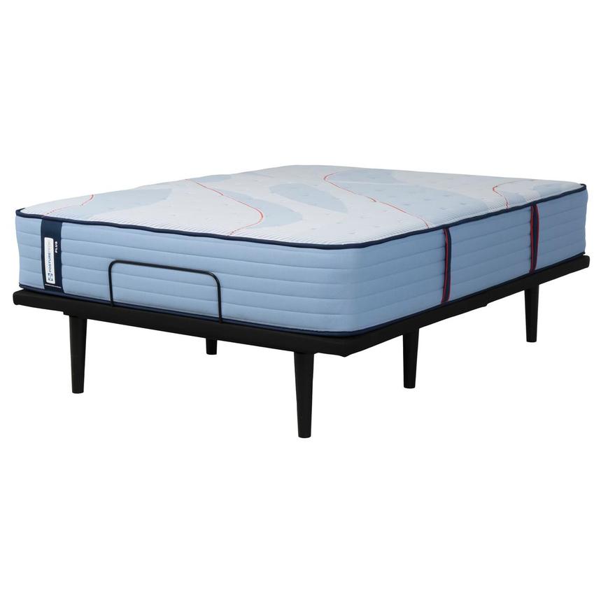 Plus Plainfield Uf Full Mattress w/Ease® Powered Base by Stearns & Foster