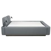 Cassie Grey Queen Platform Bed  alternate image, 6 of 12 images.